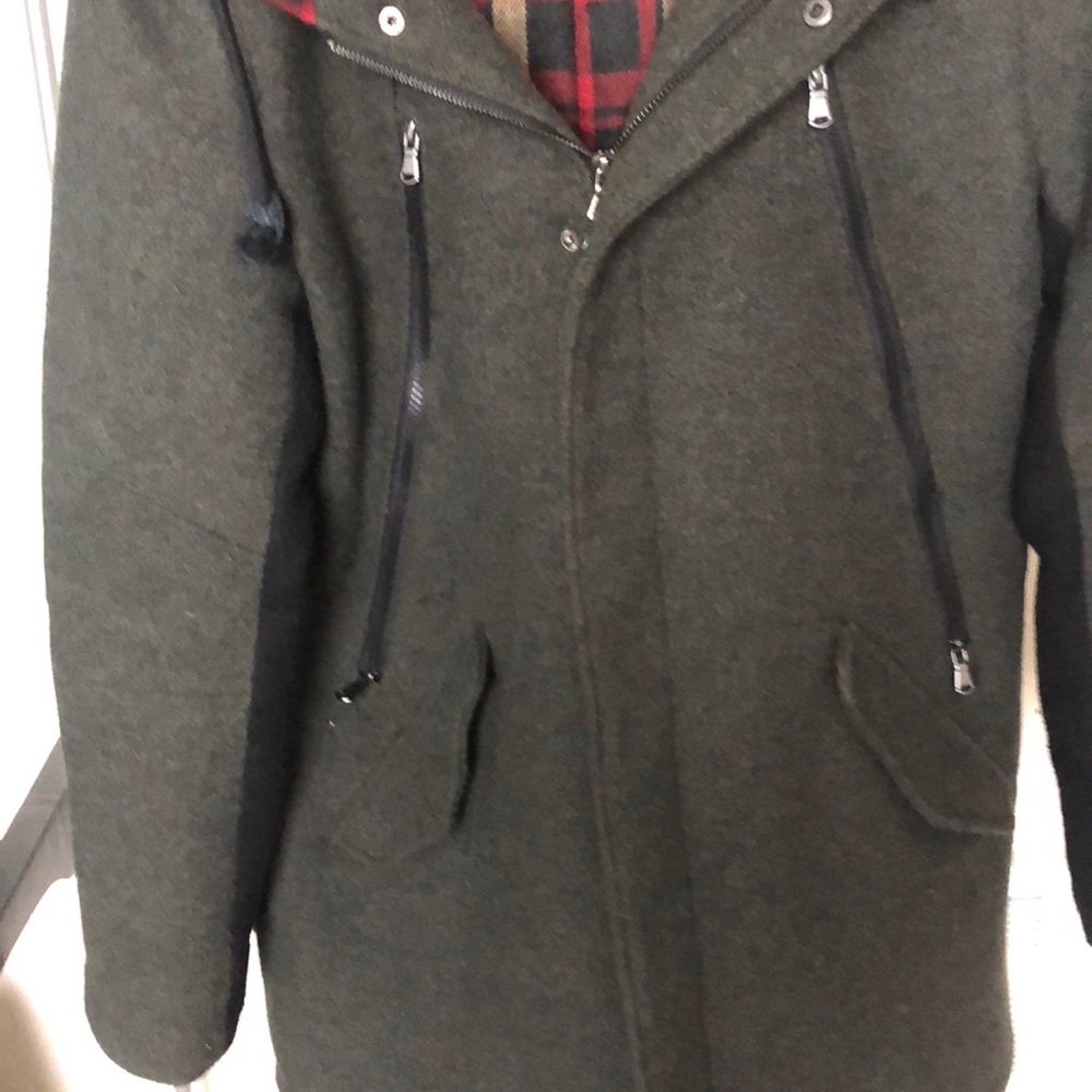 Civil Society Amsterdam Wool Fish Tail Parka - Med - Picture 3 of 7
